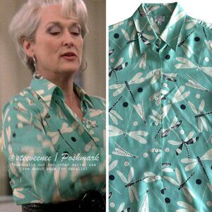 Armani Collezioni Dragonfly Blouse ASO Miranda Priestly The Devil Wears Prada